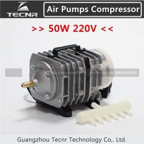 Electromagnetic air pumps compressor AC 220-240V aquarium 50L/min BOYU ACQ-003 for laser engraver parts