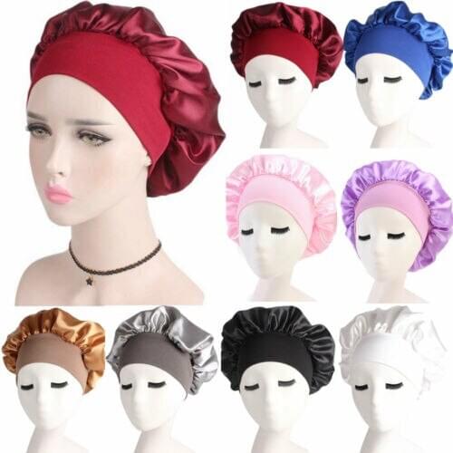 FAROOT Collections Premium MICROFIBER Lined Shower Cap Hair Care Adults Bathroom