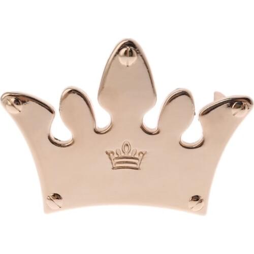 Crown Metal Bag Decoration for DIY Craft Handbag Shoulder Bags Hardware Accessories