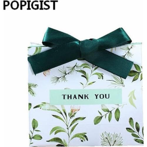 Creative candy box carton boy and girl creative bride and groom candy box wedding sweet bag wedding guest gift 50pcs