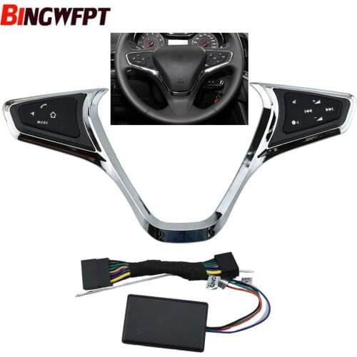 Good quality Multifunction steering wheel control button switch for Chevrolet Cruze 2015-2018 Car styling