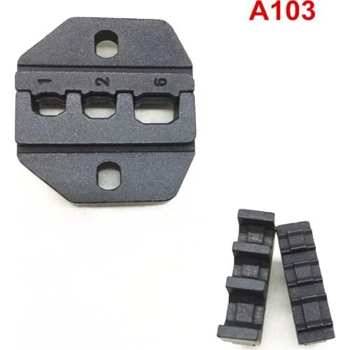 Crimp die sets A103 for crimping closed end cap wire connector 20-10 AWG 0.5-6mm2