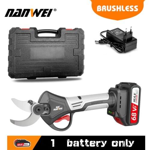 NANWEI Powerful Electric Scissors Cordless Charging Hand Held Motor Tool Scissors