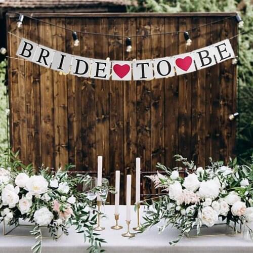 Bride To Be Banner Sign Bachelorette hen girl night party Bridal Shower rustic Wedding Engagement Decoration backdrop Photo Prop