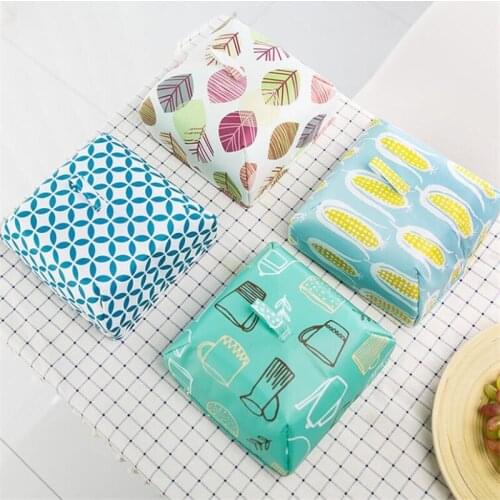 New Portable Folding Cover Lunch Bag Aluminum Foil Dining Table Covers Dust Prevention Fly Food Cover Kitchen Gadgets