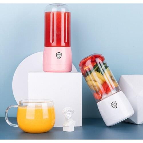 Portable Juicer USB Electric Fruit Juicer Handheld Smoothie Maker Blender Stirring Rechargeable Mini Juice Cup 300ML
