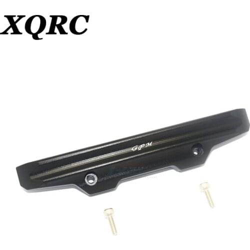 XQRC Used for the rear bumper of 1 / 10 Maxx off-road Bigfoot vehicle, motor truck-89076 aluminum alloy rear bumper