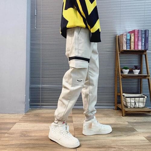 Outdoor 2019 spring autumn sport hiking camping tactical trekking teenagers pants men overalls cargo cotton trousers students