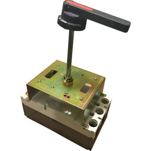 CM1 MCCB Moulded Case Circuit Breaker Manual rotary operating mechanism use outside the distribution box