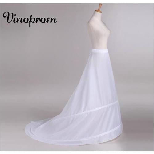 White A Line Bridal Petticoats Wedding Dress Underskirt Diameter Girls Petticoat 2017