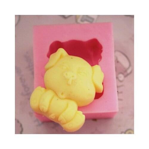 C185 soap mold/handmade soap mold/silicone mold/soap die/silica gel soap die dog nose