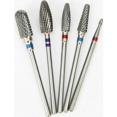 Nail Drill Bit Carbide Milling Cutters Nail Art Tool for Electric Manicure Nail Drill Machine Nails Accessories Remove gel tool