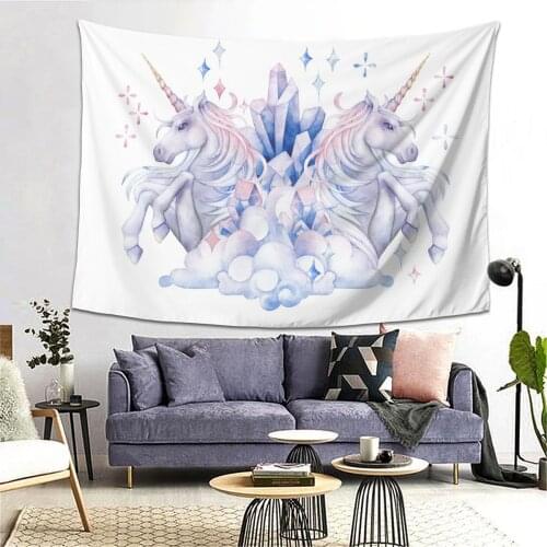 Unicorn Tapestries ,Cheap ,Wall Hanging ,Printed ,Art Decor,Hippie ,Wall Tapestry ,small ,Mandala