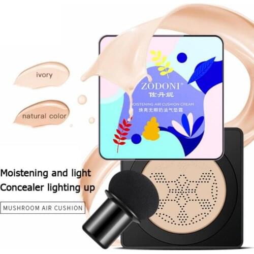 Mushroom Head Air Cushion CC Cream Natural Whitening Moisturizing Oil Control Liquid Foundation Concealer BBCream Cosmetic TSLM1