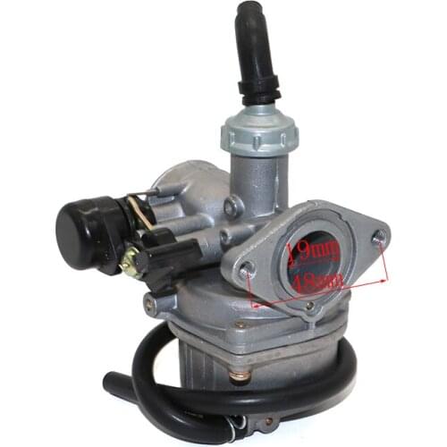 19mm PZ19 Carburetor Air Filter Intake Pipe for 50cc 70cc 90cc 110cc ATV Quad