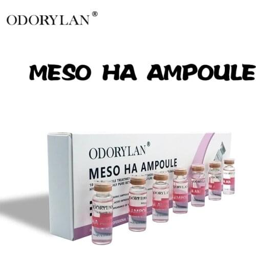 Korea 5ml Pure Micro Molecular Cross-linked Hyaluronic Acid Ampoule Mesotherapy Collagen HA Hyaluronic Acid BB Skin Whitening