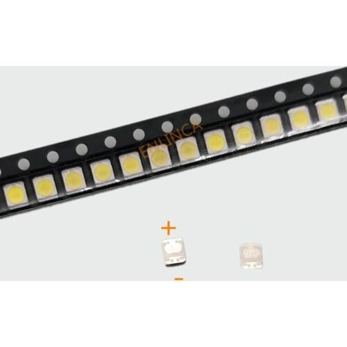 Original 125lm LED Backlight 1210 3528 2835 3V 1W 300mA Cool cold white For LG Innotek LCD Backlight LED TV Application repair