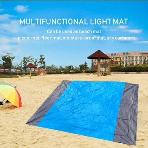 Beach Blanket Sandproof Waterproof Picnic Sand Free Extra Large Oversized 9 Ft X 7 Mat Portable Soft Lightweight For Travel Camp
