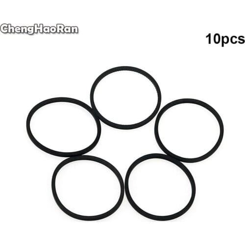 ChengHaoRan 10pcs DVD Disk Drive Rubber Belts Replacement for Microsoft Xbox 360 & Slim Stuck Disc Tray Accessories