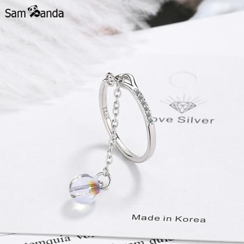 Sam Panda Women's Silver Rings