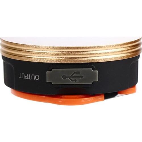LED Camping Tent Light USB IPX4 Waterproof 3 Kinds Of Light Modes Magnet Adsorption For Camping Work Fishing Outdoor Activities