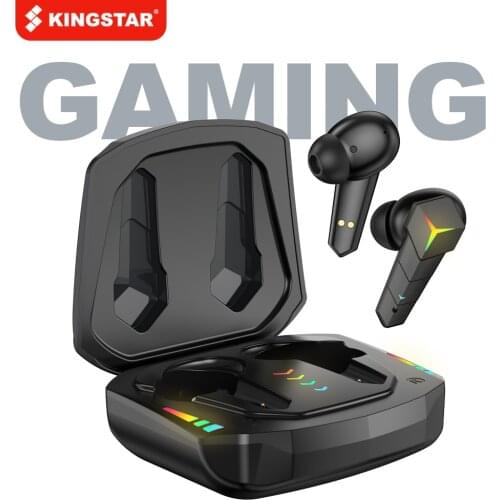 KINGSTAR Gaming Headset TWS Bluetooth Earphones Wireless Headphones with Microphone Bass Stereo Positioning PUBG Gamer Earbuds