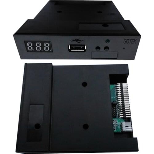 USB Floppy Disk Reader Drive 34pin 3.5in External 1.44 MB FDD Diskette Drive for Electronic Plug N Play No Extra Drivers