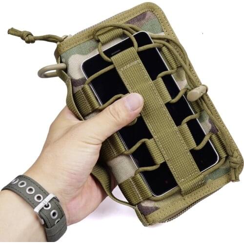 Protector Plus Tactical Wallet EDC Money Holder Rodeo Checkbook Military Wallet Key Ring and Credit Card Organizer