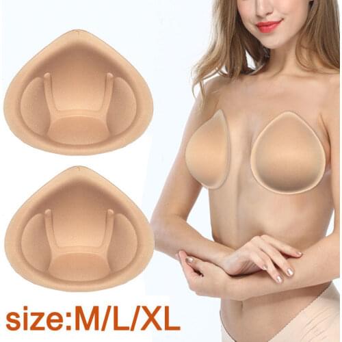 1 Pair Silicone Breast Form Supports Artificial Spiral Silicone Chest Fake False Breast Prosthesis Super Soft Sponge