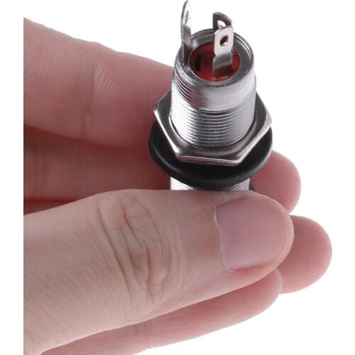 Y1UC 1pc Guitar Bass Cylinder Output Jack Flush 1/4" Part