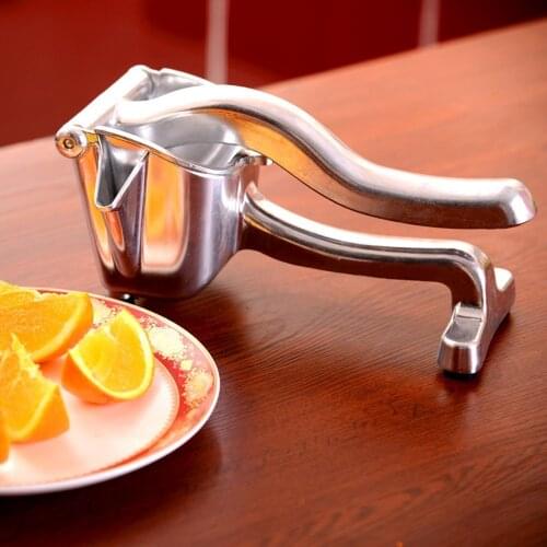 2020 Heavy Duty Single Press Lemon Squeezer, Aluminum and Steel Business Lime Hand Squeezer(00282)