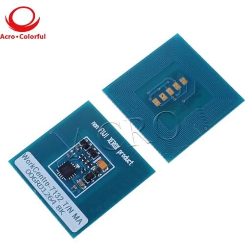 3 sets 006R01317 006R01265 006R01264 006R01263 toner reset chip for Xerox WorkCentre 7132 7232 7242 WC 7132 laser printer