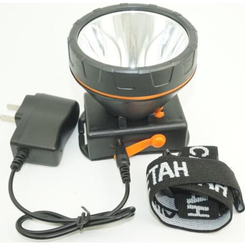 4V 10W IP65 Waterproof White LED Miner Light Headlight Mining Lamp for Fishing
