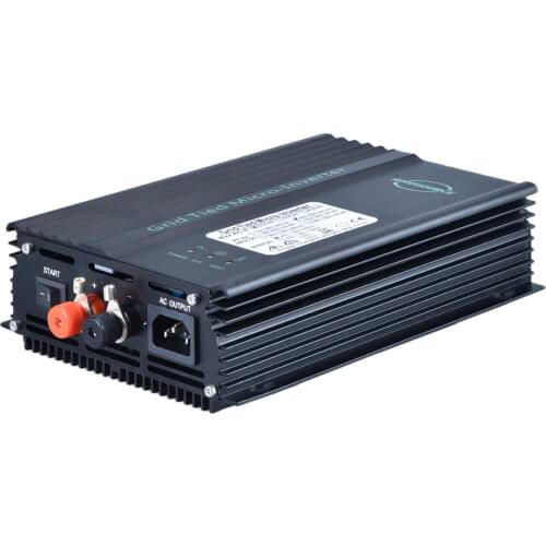 600W Micro Grid Tie Inverter for Solar PV Panels MPPT Pure Sine Wave 24V 36V 48V 60V 72V 96V Battery Discharge Grid Tie Inverter