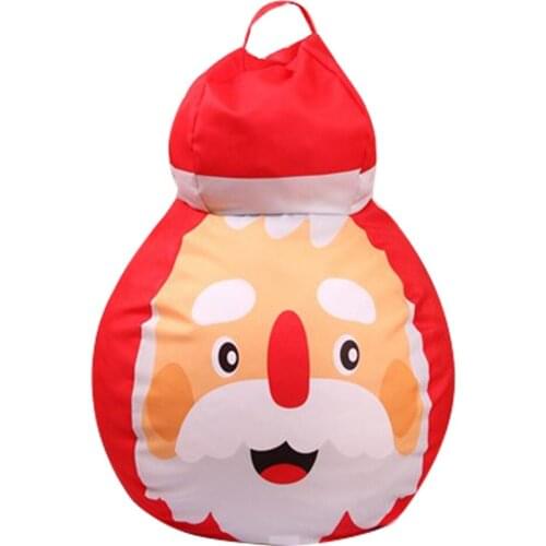 80pcs/lot 26 inch Santa Claus Snowman Storage Stuff bag honeybee Storage Bean Bag Kids Clothes Plush Toy Storage bags Pouch