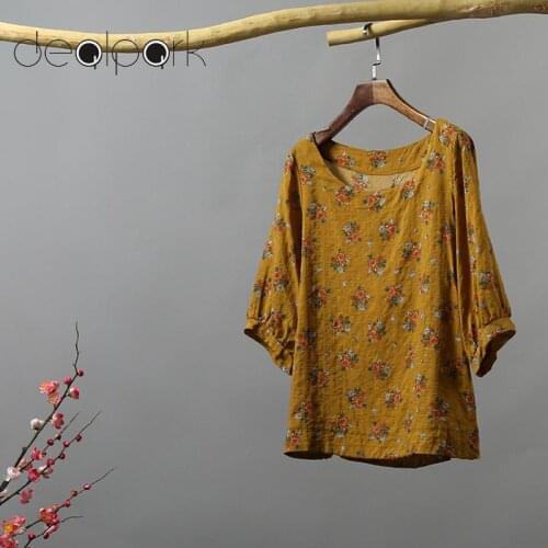 ANSELF Linen Blouses