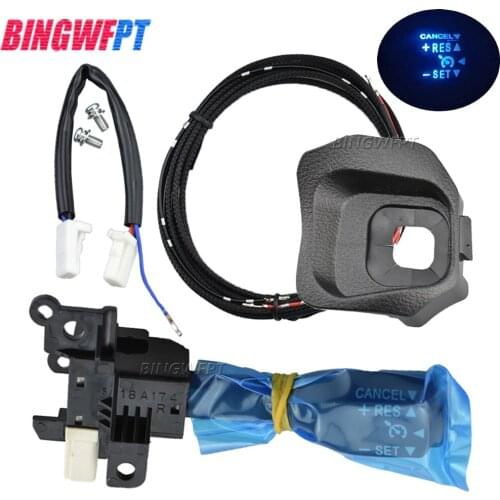 Car Wheel Cover Cruise Control Switch 84632-34011 846320F010 84632-34017 For Toyota Land Cruiser Prado 45186-0G030 Car Styling