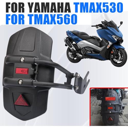 For Yamaha Tmax 530 SX DX 250 ABS 500I 750 650 2012-2020 Motorcycle Rear Fender Rear Wheel Cover Splash Guard Mudguard
