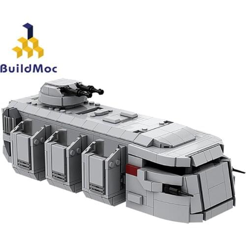 Buildmoc Star Movie Action Figures General Robot Imperial Clone Troop Space Transport Battleship Building Blocks Kids Toys Gifts