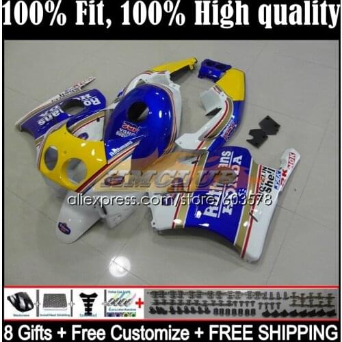 Injection For HONDA CBR 250 250RR 1990 1991 1992 1993 1994 43CL.108 CBR250RR MC22 CBR250 R RR 95 96 97 98 99 Fairing color Blue