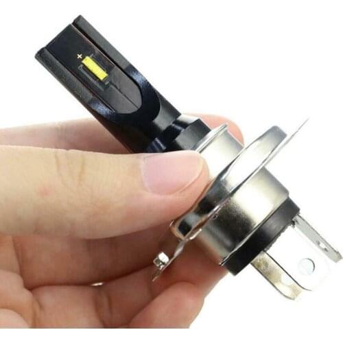 Krator 2PCS H4 Car Fog Light White 6500K LED Light 12V 60W High Brightness Bulbs Headlamp Fog Light Bulbs