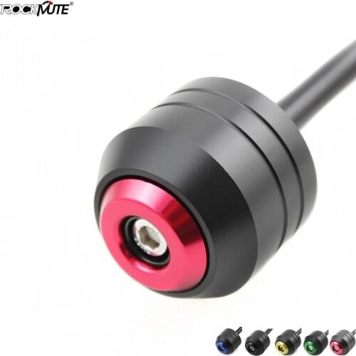 Motorcycle POM Wheel Protector Front Axle Fork Crash Sliders For Honda CBR600RR 2003-2004 Falling Protector