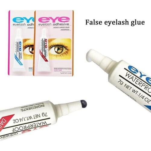 Professional Eyelash Glue Clear-white/Dark-black Waterproof False Eyelashes Makeup Adhesive Eye Lash Glue Cosmetic Tools