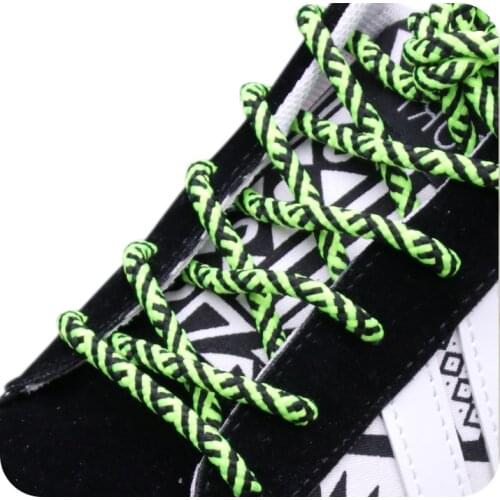 Coolstring A Pair 5MM Round Type Polyester Shoelaces High Quality For Unisex Men Women Sneakers Adult Kid Causal Boots Ropes