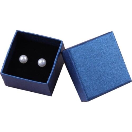 Modyle High quality Jewelry Box, Blue color Rings Box, Box 5*5*3 Display Packaging Gift Box