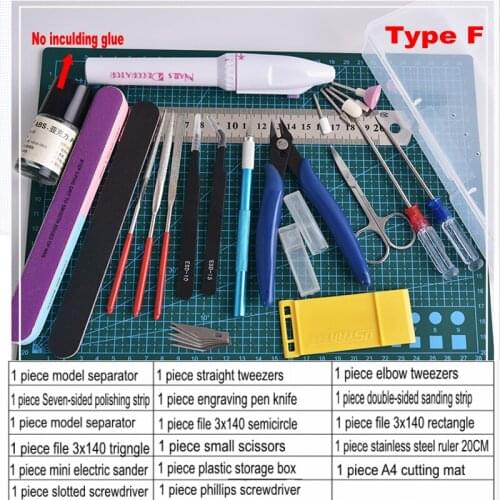 High Quality Gundam Kits Assembly Model Building Tools For Adults Hooby Making Tools Set DIY