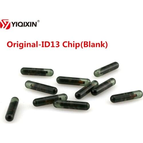 YIQIXIN 10Pcs/lot High Quality Original Remote Car Key Chip ID13 Glass Tube Blank Transponder Chip ID ID13 For Honda For Buick