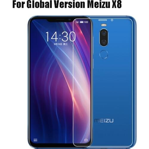 For Global Version Meizu X8 Tempered Glass Protective Film For Global Version Meizu X8 Glass Screen Protector Mobile Phone Film