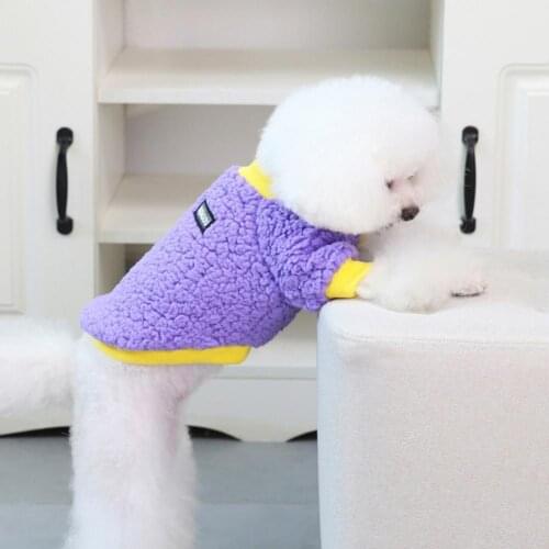 Pet Pullover Soft Pet Sweatshirt Two-leg Easy-wearing Nice-looking Cute Pet Dogs Warm Shirt Clothing