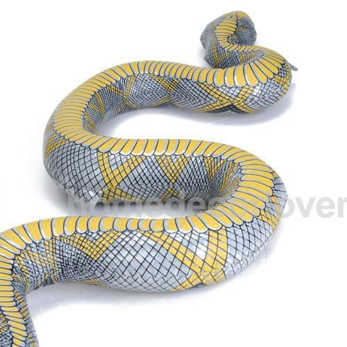 104 CM Inflatable Snake Toy Halloween Decoration Prop